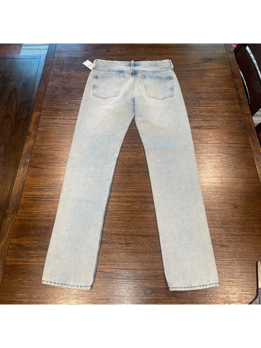 AG Tellis Modern Slim Jean Mens 32x33 Light Wash Denim DOTH Adriano Goldschmied